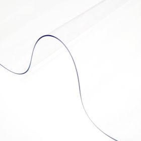 VEVOR Plastic Table Cover, 42"x84"x0.06", Transparent PVC Table Protector, Rectangle Clear Desk Mat