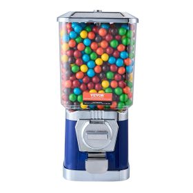 VEVOR Gumball Machine for Kids, 17"H Home Candy Vending Machine, PC Gumball Dispenser, Bubble Gum Machine for Game Stores
