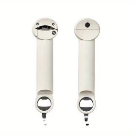 1pc, Jar Opener, Adjustable Bottle Opener For Weak Hands, Non-Slip Can Opener, Fridge Magnet For Senior Arthritis Fits 0.98-3.74inch Lids (Color: White)